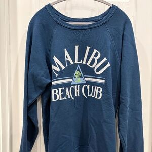 Original Retro Brand Malibu Beach Club Crewneck Sweatshirt - Women's XL